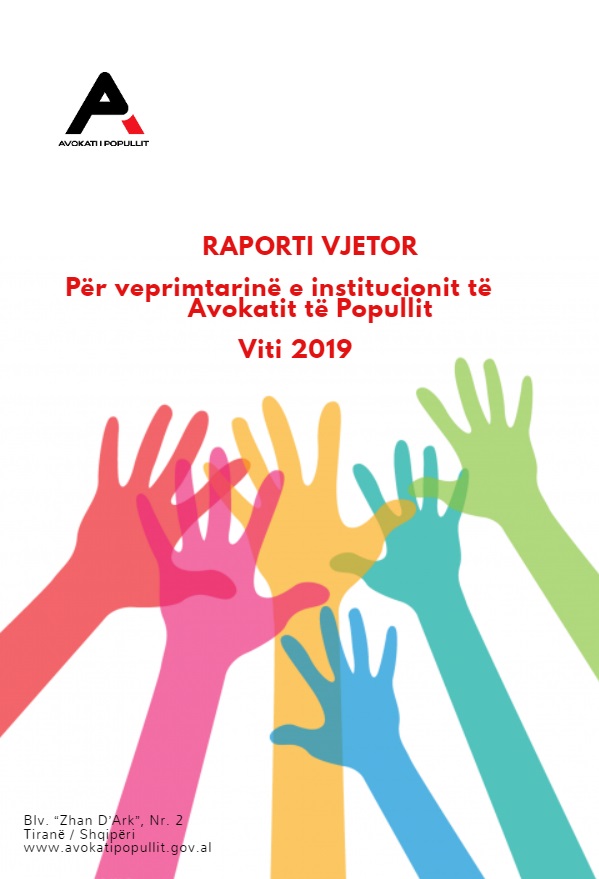 Publikohet Raporti Vjetor 2019 I Avokatit Të Popullit