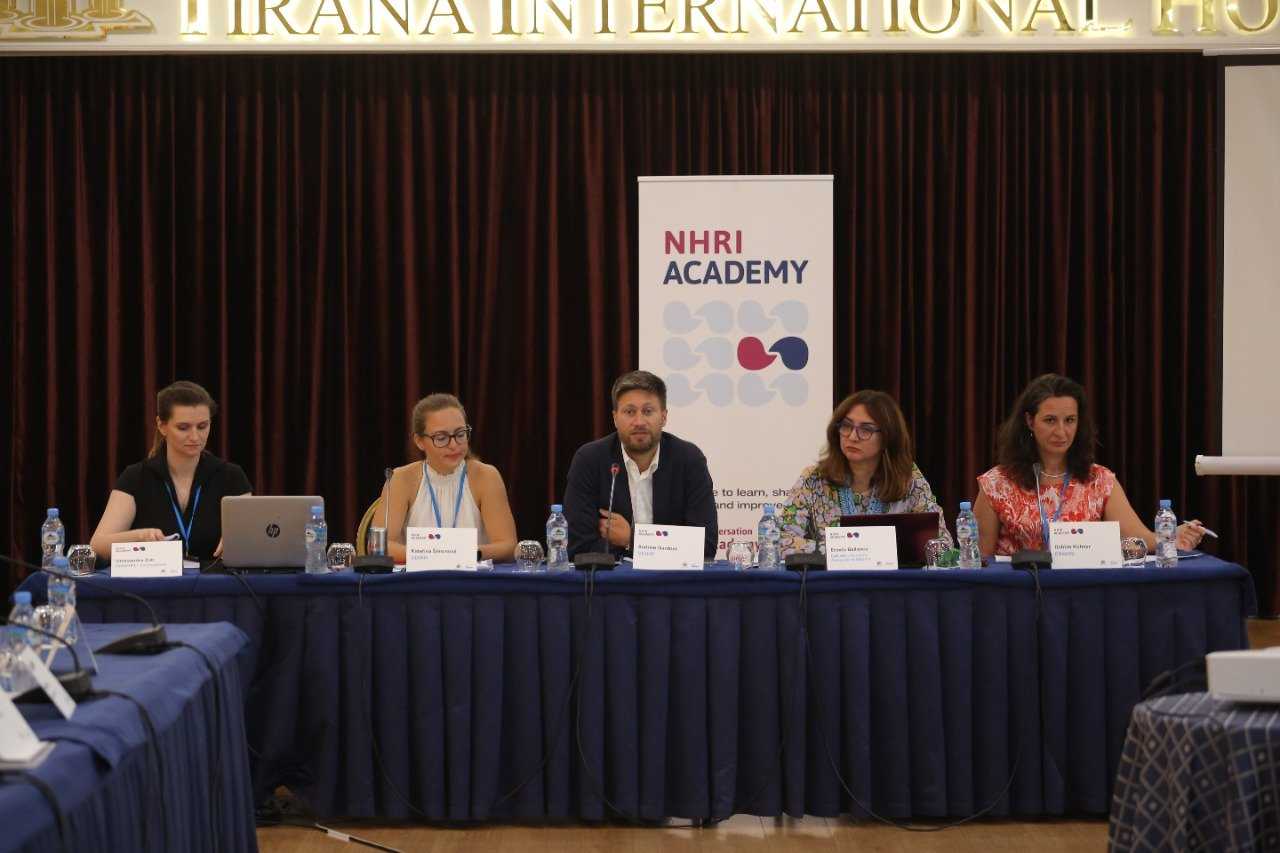 THE ACADEMY OF THE EUROPEAN NETWORK OF NATIONAL HUMAN RIGHTS INSTITUTIONS WAS ORGANISED IN TIRANA